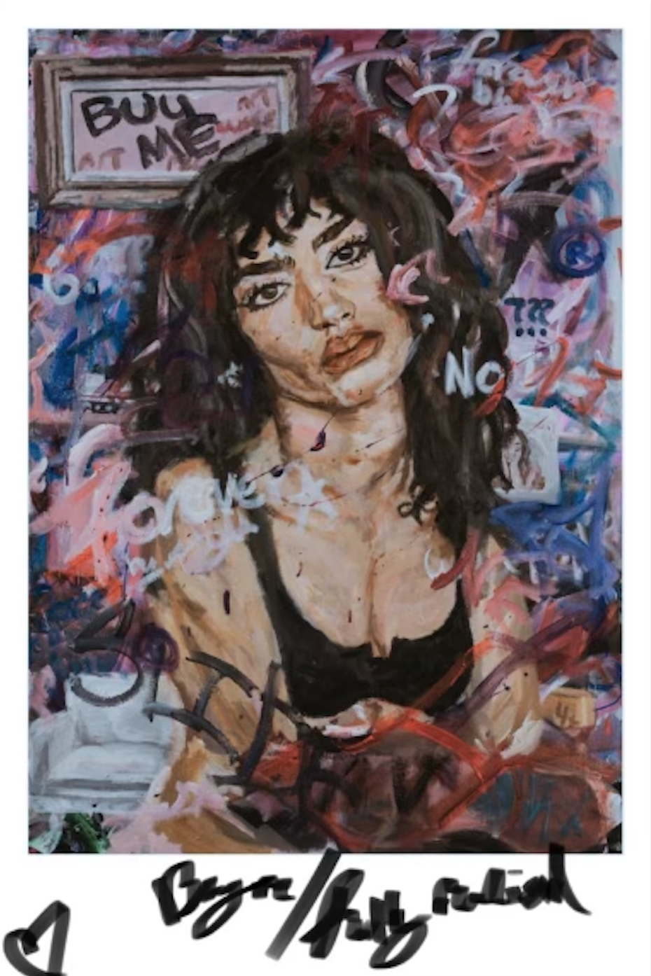 "Fully Realized." Polaroid style Print - Message Edition